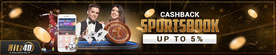 BONUS CASHBACK SPORTSBOOK DAN CASINO HITZ4D